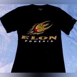Champion Black Elon University Phoenix Tee